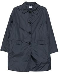 Aspesi - Button-Fastening Pocket Coat - Lyst