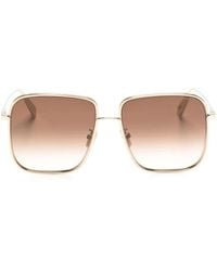 BVLGARI - Square-Frame Sunglasses - Lyst