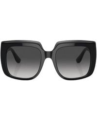 Dolce & Gabbana - Square-Frame Oversized Sunglasses - Lyst