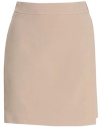 BOSS - Mini-Rok Met Split - Lyst