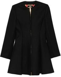 Versace - Mantel mit Reißverschluss - Lyst