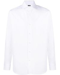 Barba Napoli - Spread Collar Shirt - Lyst