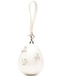 Simone Rocha - Crystal-Embellished Egg Tote Bag - Lyst