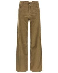 The Row - Pantaloni A Coste Con Cinque Tasche - Lyst