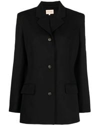 Loulou de Saison - Single-Breasted Virgin-Wool Blazer - Lyst