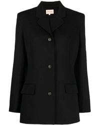 Loulou de Saison - Single-Breasted Virgin-Wool Blazer - Lyst
