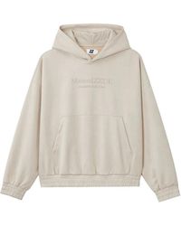 Izzue - Sudadera De Algodón Con Capucha Y Logo - Lyst
