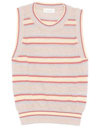 Roberto Collina - Striped Tank Top - Lyst