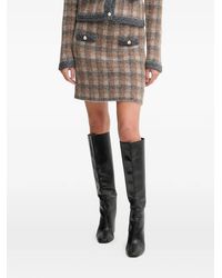 Joop! - Kanda Geruite Mini-Rok - Lyst