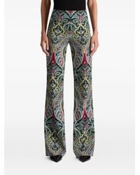 Alice + Olivia - Pantalones Teeny con motivo de cachemira - Lyst