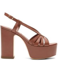 Casadei - Elsa Platform Sandals - Lyst