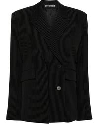 OTTOLINGER - Signature Split Pinstripe Blazer - Lyst