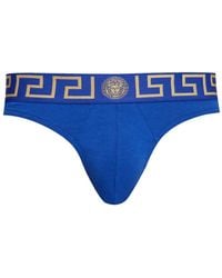 Versace - Cotton Thongs - Lyst