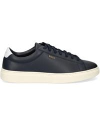 BOSS - Lace-Up Trainers - Lyst