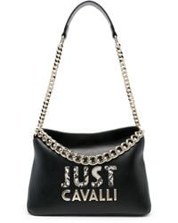 Just Cavalli - Borsa tote con logo - Lyst