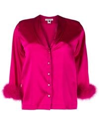 Gilda & Pearl - Pijama Kitty de seda - Lyst