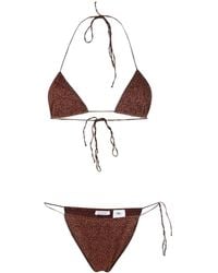 Oséree - Lumière Glittered Bikini Set - Lyst