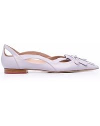SCAROSSO - Leren Pumps - Lyst