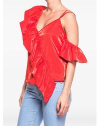 One Teaspoon - Ashley Ruffled Blouse - Lyst