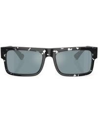 Prada - Tortoiseshell-Effect Square Sunglasses - Lyst