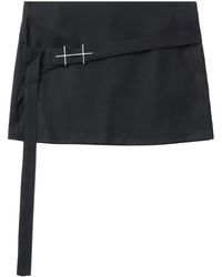HELIOT EMIL - Minirock Mit Logo-Schild - Lyst