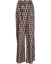 Biyan - Pantalon Droit À Imprimé Graphique - Lyst