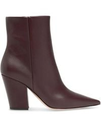 Gianvito Rossi - 85 Mm Keinna Bootie Laarzen Met Puntige Neus - Lyst