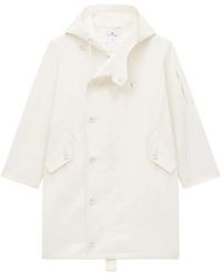 Courreges - Stretch-Cotton Hooded Parka - Lyst
