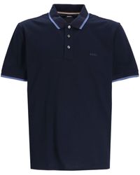 BOSS - Parlay Cotton Polo Shirt - Lyst
