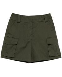 Elie Saab - Gabardine Shorts - Lyst