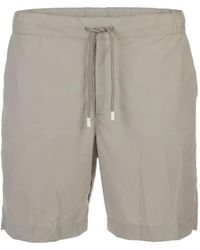 Fedeli - Drawstring Carabiner-Detail Shorts - Lyst