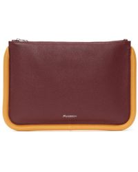 JW Anderson - Large Bumper Leather Pouch - Lyst