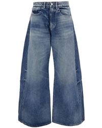 ICON DENIM - Faded Wide-Leg Jeans - Lyst