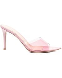 Gianvito Rossi - 85Mm Elle Pointed-Toe Mules - Lyst