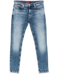 HUGO - Slim-Cut Jeans - Lyst
