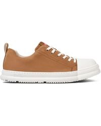 Camper - Juction Runner Lace-Up Nubuck Leather Sneakers - Lyst