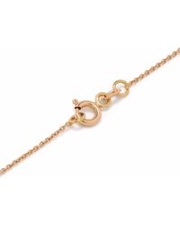 Monan 18kt Rose Gold Enamel And Diamond Necklace - Pink