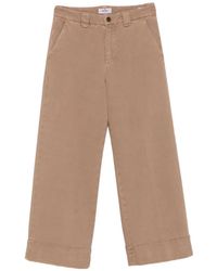Mason's - New York Studio Wide-Leg Trousers - Lyst