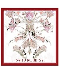 Saiid Kobeisy - Medium Floral Scarf - Lyst