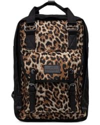 Doughnut - Macaroon Jaguar Leopard-Print Buckle-Detail Backpack - Lyst