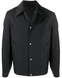 Ferragamo - Contrast Collar Jacket - Lyst
