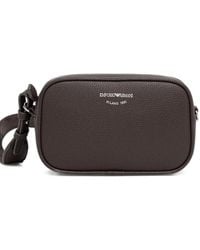 Emporio Armani - Deer-Print Camera Case With Shoulder Strap - Lyst