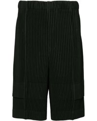 Homme Plissé Issey Miyake - Cargo Pleated Shorts - Lyst