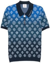 CASABLANCA - Short-Sleeve Knit Polo - Lyst