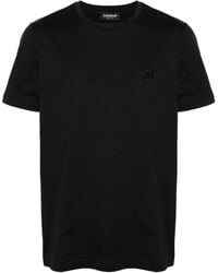 Dondup - Logo-Embroidered Cotton T-Shirt - Lyst