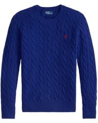 Polo Ralph Lauren - Round Neck Sweather With Logo - Lyst