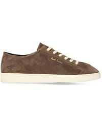Paul Smith - Dark Taupe Suede Tripp Trainers - Lyst