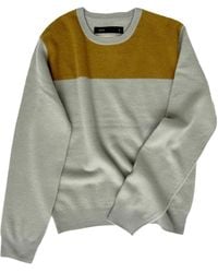 Frenckenberger - Colour-Block Crew-Neck Sweater - Lyst