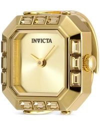 INVICTA WATCH - Crystal-Embellished .5Mm Ring Watch - Lyst