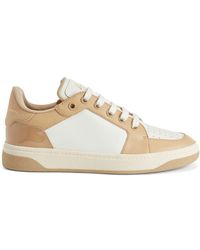 Giuseppe Zanotti - Gz94 Panelled Leather Sneakers - Lyst